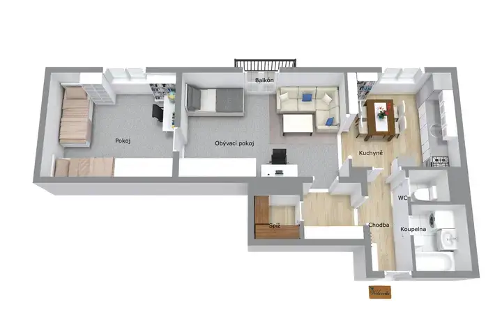 Půdorys nemovitosti Ostrava - 6